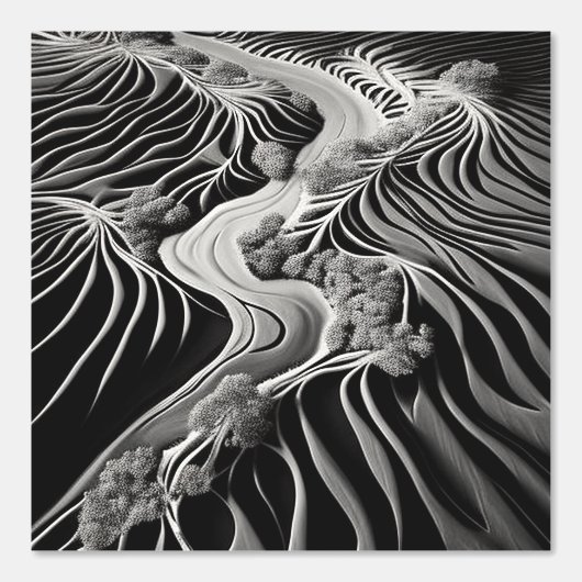 Papier Peint Flux fractal (Recto)