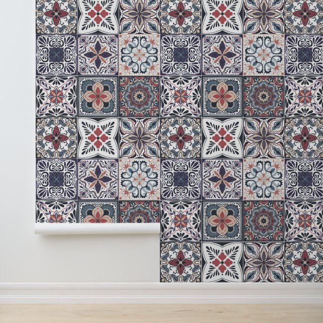 Papier Peint Fond d'écran Backsplashes / Talavera inspiré tuile (Application)