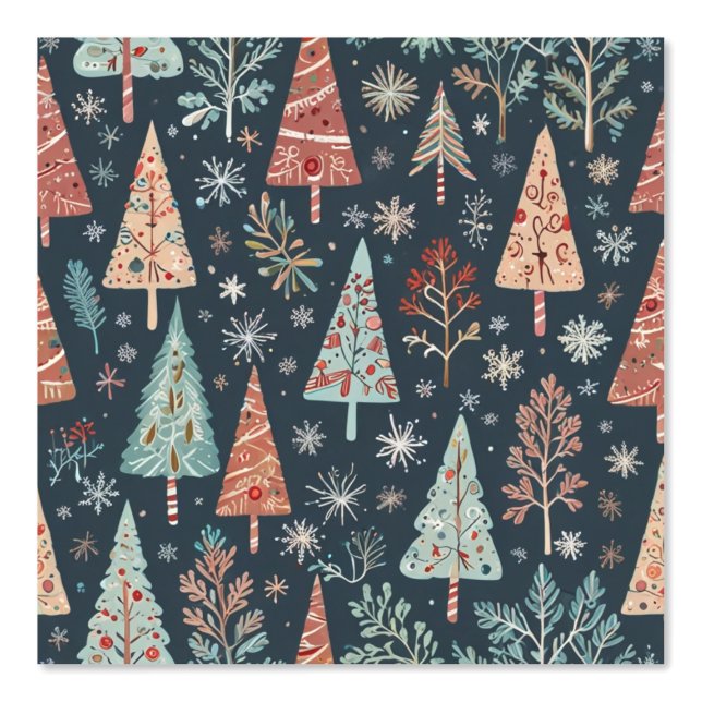 Papier Peint Fond d'écran de Noël VIBRANT (Recto)