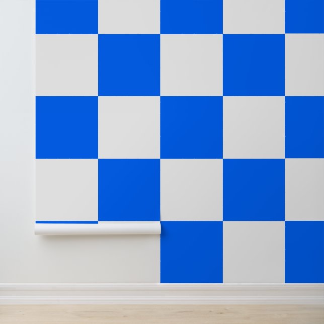 Papier Peint Fond d'écran d'échecs blanc et bleu (Application)