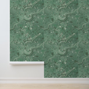 Papier Peint Fond d'écran vintage en marbre vert