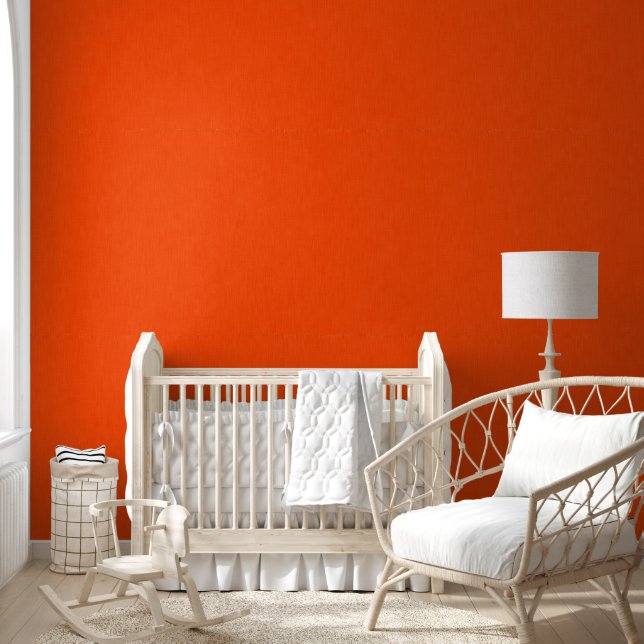Papier Peint Fond orange texturé calme et simple (Enfants)
