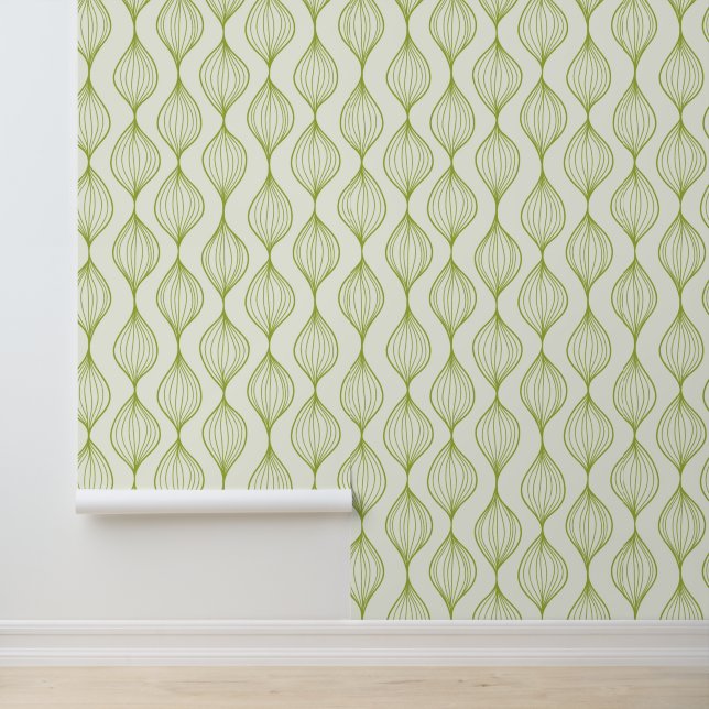 Papier Peint Fond vert vertical (Application)