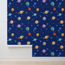 Fonds d'écran enfants planètes espace de dessin an