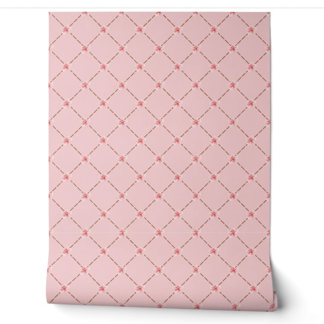 Papier Peint Fonds d'écran Fleurs Foncé Clair (Déroulement)
