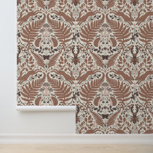 Papier Peint Forêt de mousse de Mocha/Bois et plantes