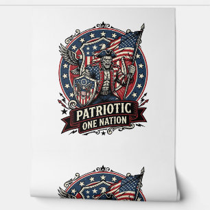Papier Peint Frankenstein patriotique brute de liberté Monstre