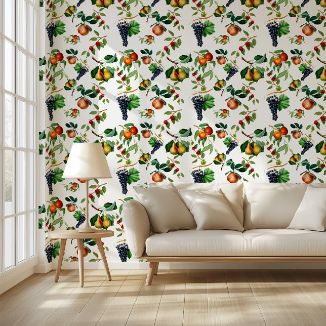 Papier Peint Fruits vintages (Créateur téléchargé)