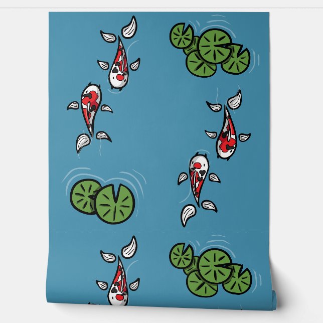 Papier Peint Fuku et Heiwa le Koi (Déroulement)