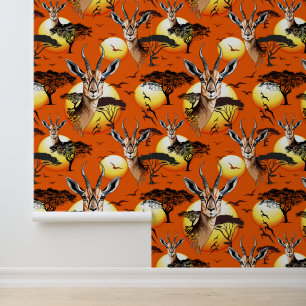 Papier Peint Gazelle Antelope africaine animal sauvage