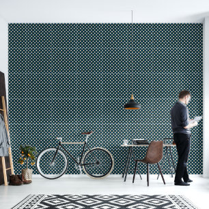 Papier Peint Gingham d'été féminin mignon  