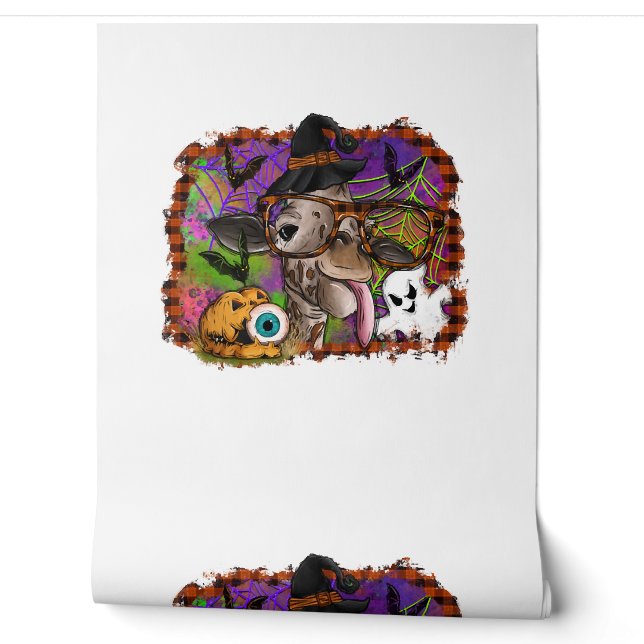 Papier Peint Giraffe d'Halloween (Déroulement)