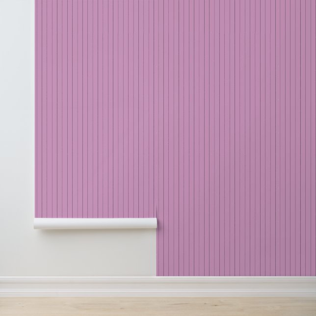 Papier Peint Girly Trendy 1" Rayure Rose (Application)