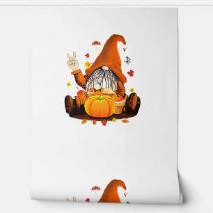 Papier Peint Gnomes Automne Mignonne Halloween Thanksgiving Lon