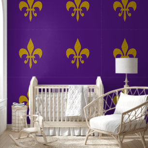 Papier Peint Golden Lily - luxe royal 2