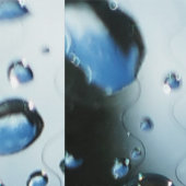Papier Peint Gouttes d'eau (Couture)