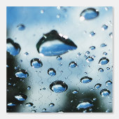Papier Peint Gouttes d'eau (Recto)