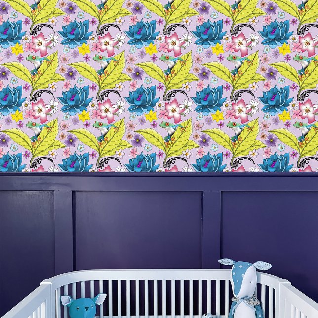 Papier Peint Grenouille à arbre rouge (Créateur téléchargé)