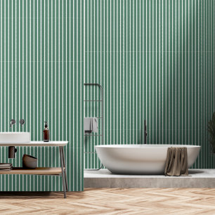 Papier Peint Grille Boucher Vert Et Blanc De Pin Duisté