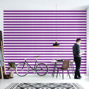 Papier Peint Grilles violettes