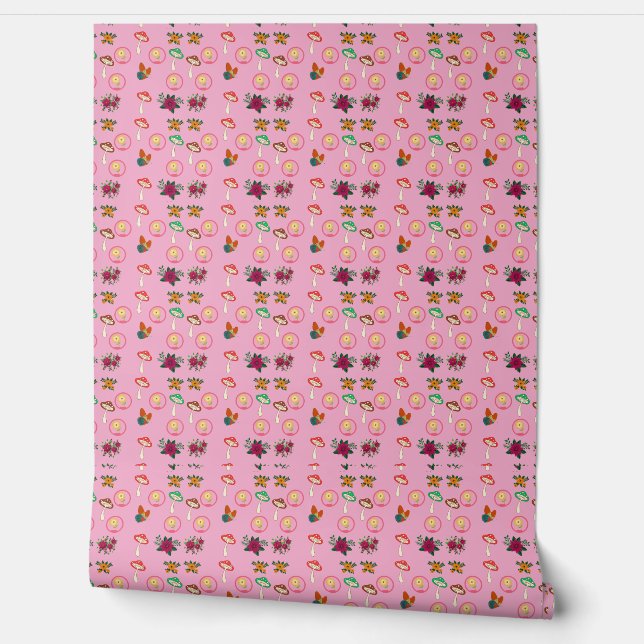 Papier Peint  Groovy Pattern (Déroulement)