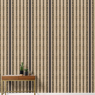 Papier Peint Heritage Luxe (Black & Sand) Luxury