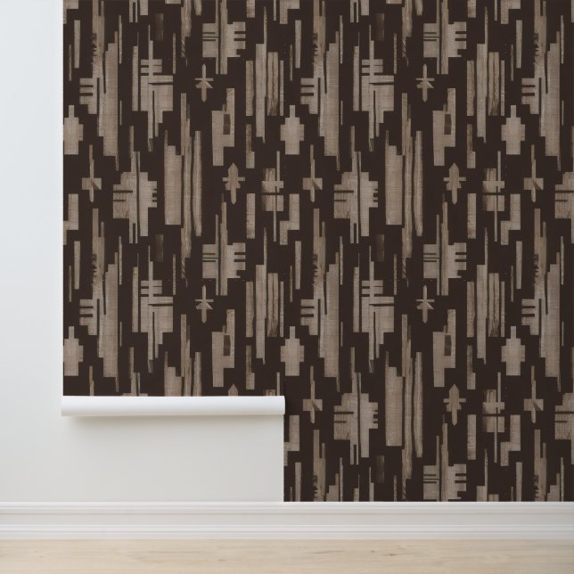 Papier Peint Heritage Luxe (Terre + Marron)   (Application)