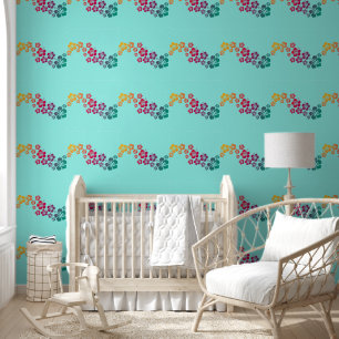 Papier Peint Hibiscus - Décor Fleur 2