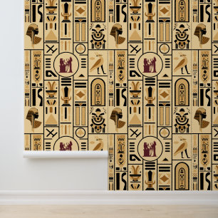 Papier Peint Hiéroglyphes égyptiens
