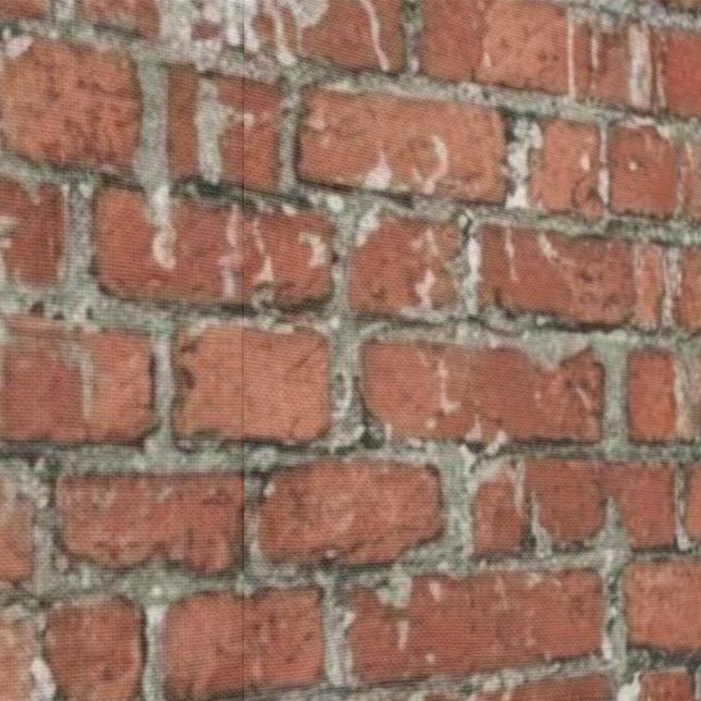 Papier Peint High End Textured Red Brick Distressed Design (Couture)