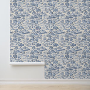 Papier Peint Homestead Blue Toile