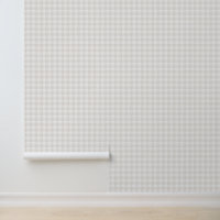 Houndstooth douce classique subtil beige blanc