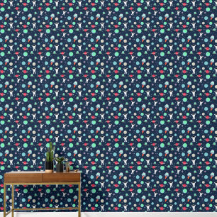 Papier Peint Illustration de motif spatial
