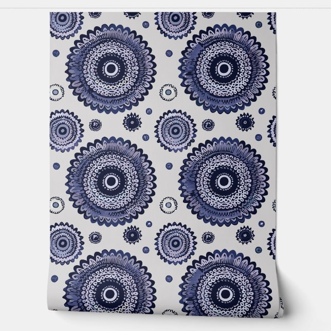 Papier Peint Imaginaire floral (Déroulement)