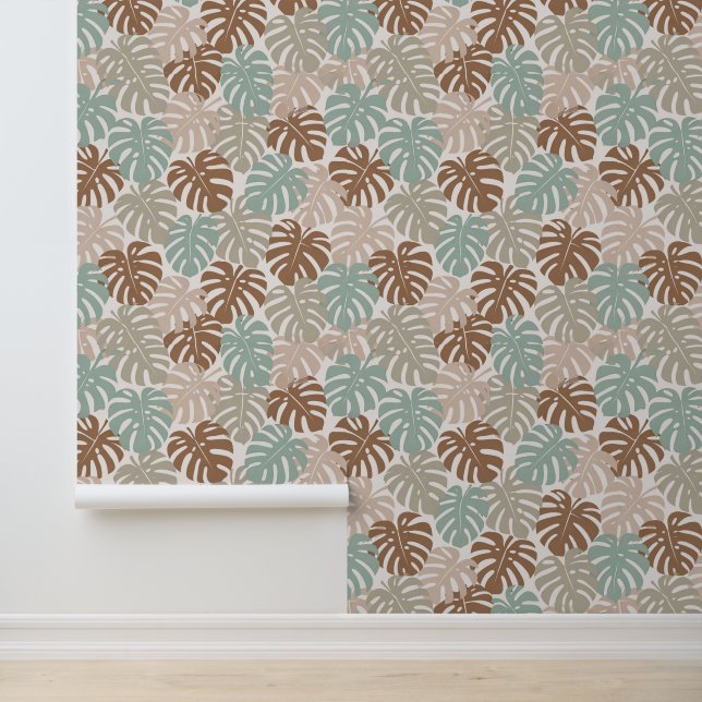 Papier Peint Impression aloha tropicale (Application)