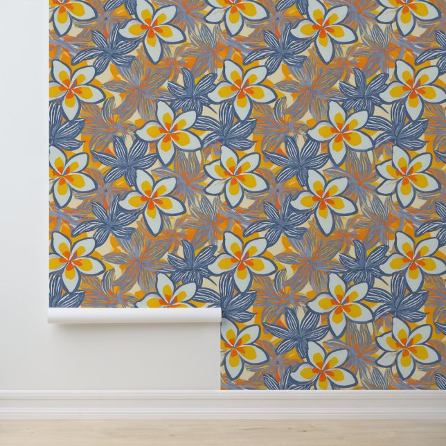 Papier Peint Impression d'aloha tropicale (Application)