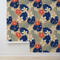 Impression d'aloha tropicale