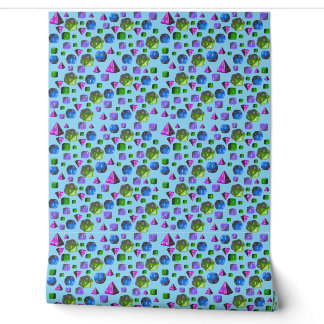 Papier Peint Impression de dés de table personnalisable