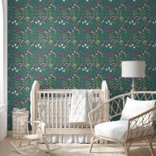 Papier Peint Jardin de fleurs Botanique Morris William Floral