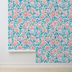 Papier Peint Jardin de roses 2