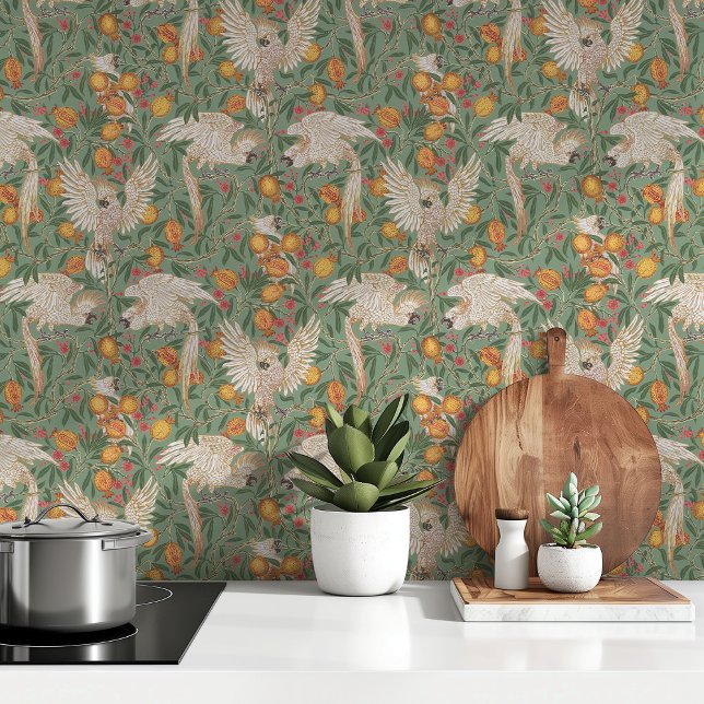 Papier Peint Jardin tropical de Cockatoo (Créateur téléchargé)