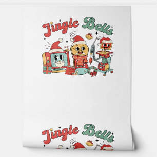 Papier Peint Jingle Bells Nurse, Christmas Nurse, Funny Christa