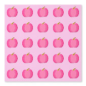 Papier Peint Joli Citrouille de fille rose bébé (Recto)