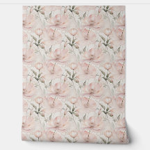 Joli pivoines roses et blanches dans un design cal