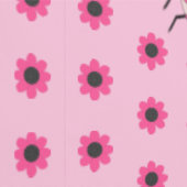 Papier Peint Jolie Bébé Rose fille Bee Patterned (Couture)