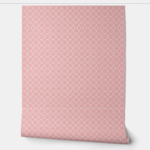 Papier Peint jolie pêche couleur unie / motif