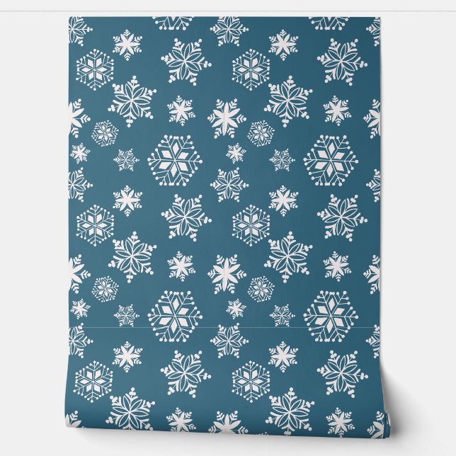 Papier Peint Jour de neige (Déroulement)