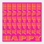 Papier Peint Joyeuse Joyeuse Fuchsia (Recto)