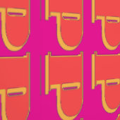 Papier Peint Joyeuse Joyeuse Fuchsia (Couture)