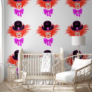 Papier Peint Joyeux Clown drôle